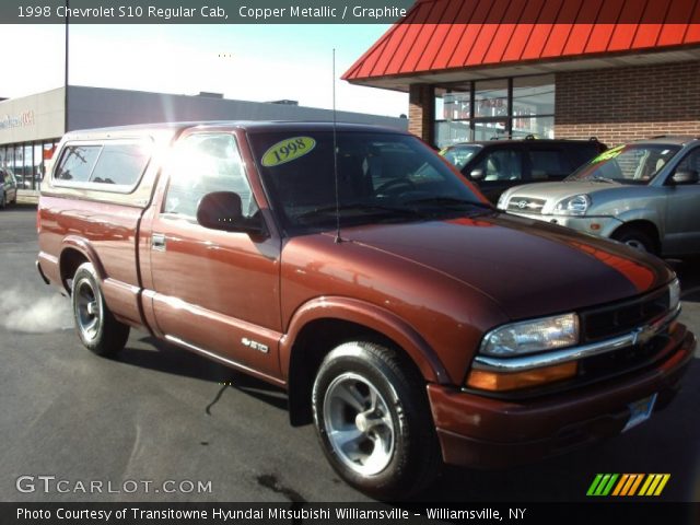 1998 Chevrolet S10 Regular Cab in Copper Metallic