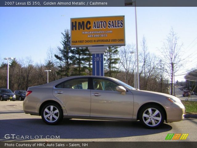 2007 Lexus ES 350 in Golden Almond Metallic