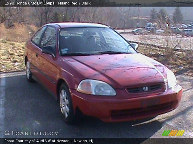1998 Honda Civic DX Coupe in Milano Red