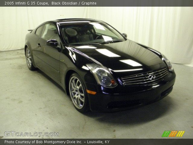 2005 Infiniti G 35 Coupe in Black Obsidian