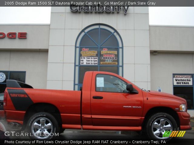 2005 Dodge Ram 1500 SLT Daytona Regular Cab 4x4 in Go ManGo!