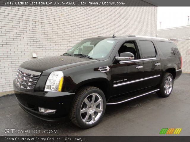 2012 Cadillac Escalade ESV Luxury AWD in Black Raven