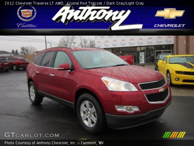 2012 Chevrolet Traverse LT AWD in Crystal Red Tintcoat