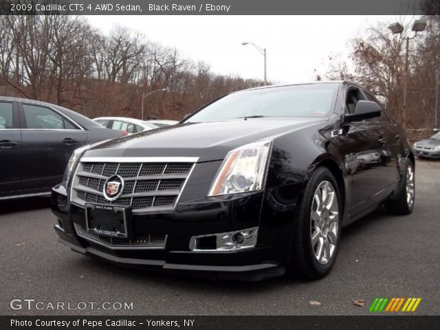 2009 Cadillac CTS 4 AWD Sedan in Black Raven