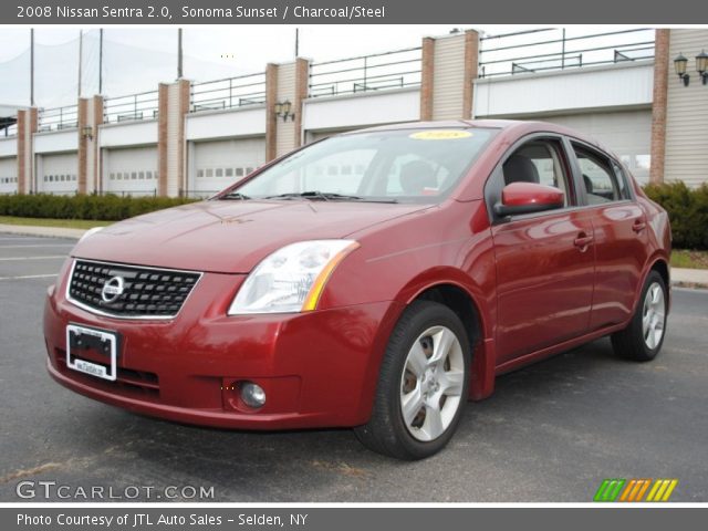 2008 Nissan Sentra 2.0 in Sonoma Sunset