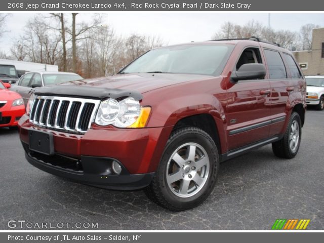 2008 Jeep Grand Cherokee Laredo 4x4 in Red Rock Crystal Pearl