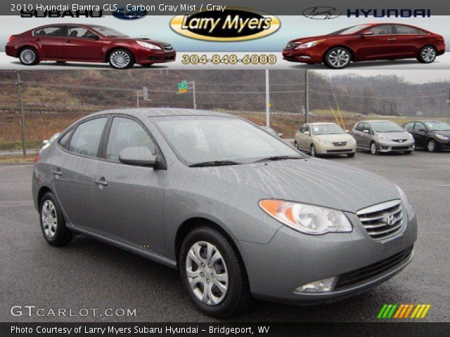 2010 Hyundai Elantra GLS in Carbon Gray Mist
