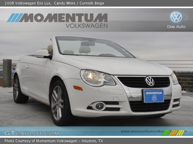 2008 Volkswagen Eos Lux in Candy White