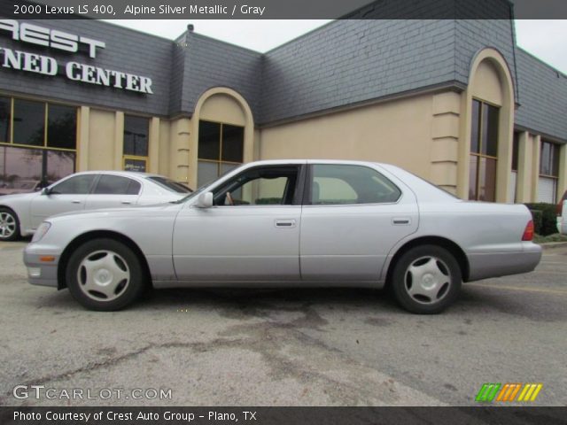 2000 Lexus LS 400 in Alpine Silver Metallic