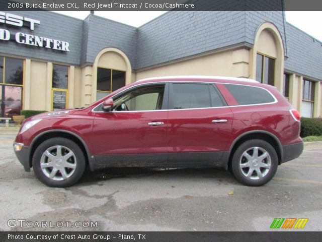 2009 Buick Enclave CXL in Red Jewel Tintcoat