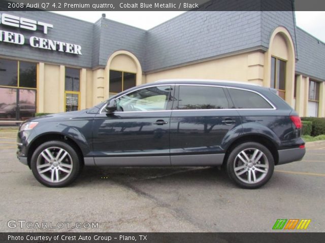 2008 Audi Q7 4.2 Premium quattro in Cobalt Blue Metallic