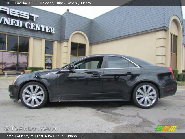 2010 Cadillac CTS 3.0 Sedan in Black Raven
