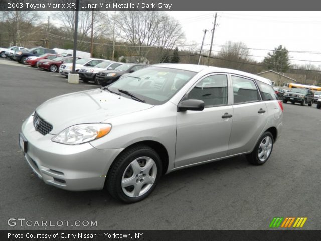 2003 Toyota Matrix XR in Lunar Mist Metallic