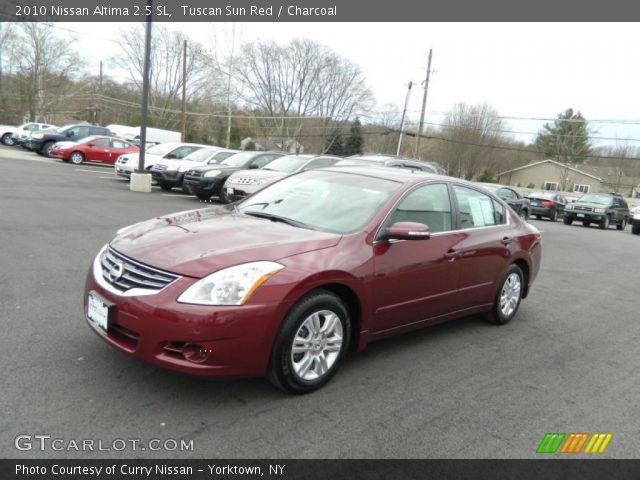2010 Nissan Altima 2.5 SL in Tuscan Sun Red