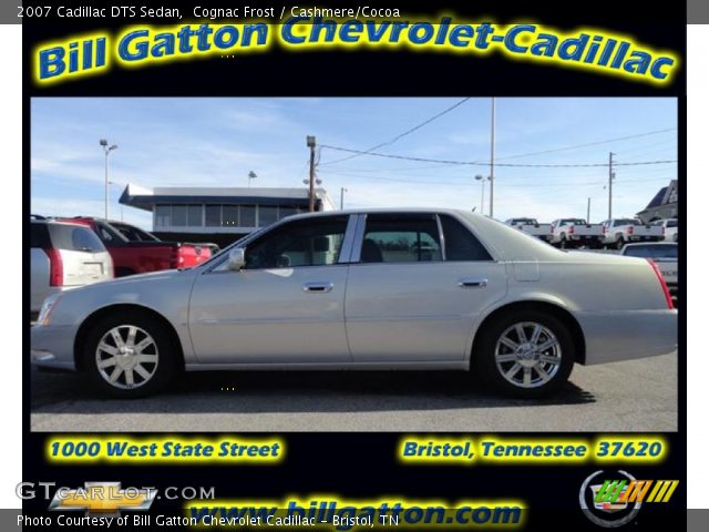 2007 Cadillac DTS Sedan in Cognac Frost