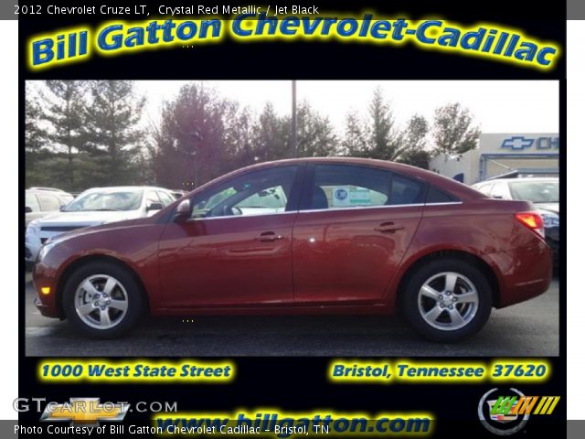 2012 Chevrolet Cruze LT in Crystal Red Metallic