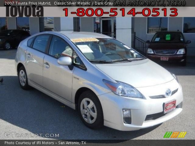 2007 Toyota Prius Hybrid in Classic Silver Metallic