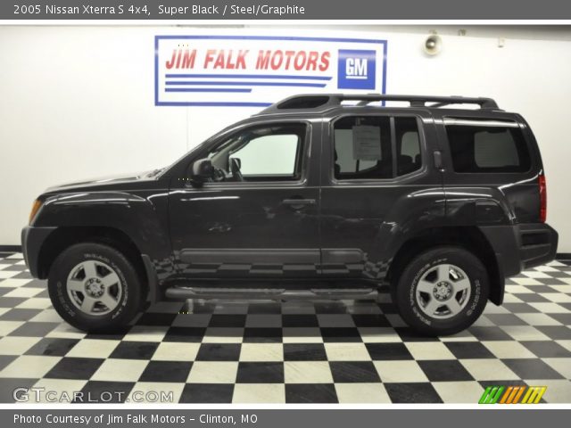 2005 Nissan Xterra S 4x4 in Super Black