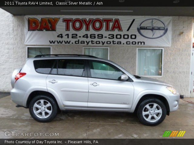 2011 Toyota RAV4 Limited in Classic Silver Metallic