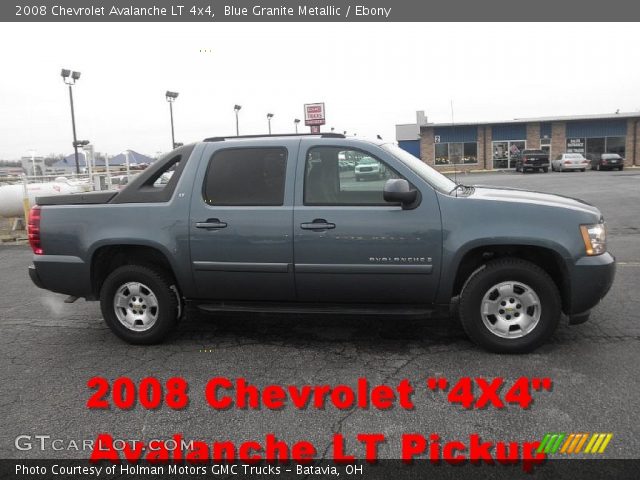 2008 Chevrolet Avalanche LT 4x4 in Blue Granite Metallic