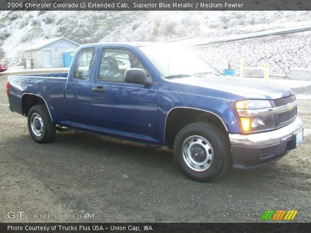 2006 Chevrolet Colorado LS Extended Cab in Superior Blue Metallic