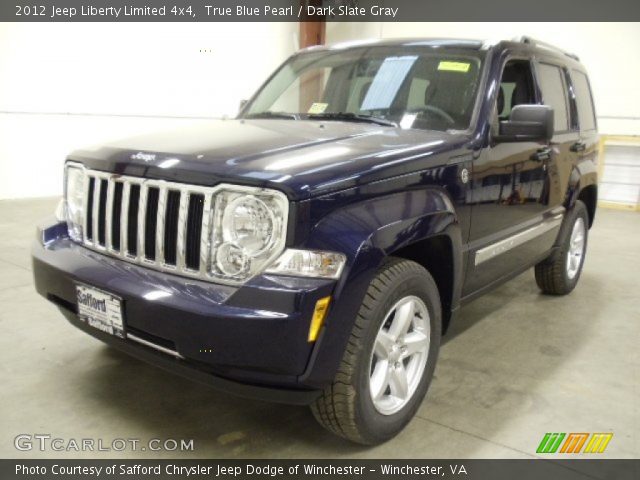 2012 Jeep Liberty Limited 4x4 in True Blue Pearl