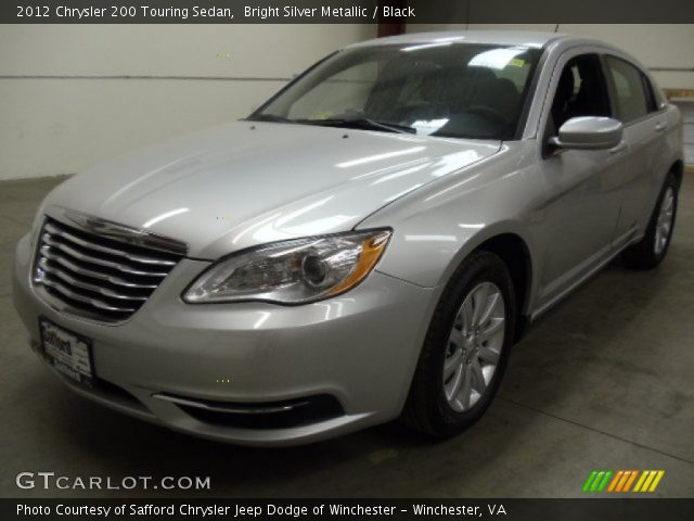 2012 Chrysler 200 Touring Sedan in Bright Silver Metallic