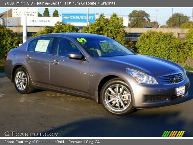 2009 Infiniti G 37 Journey Sedan in Platinum Graphite