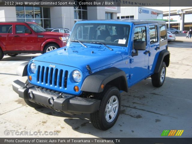 2012 Jeep Wrangler Unlimited Sport 4x4 in Cosmos Blue