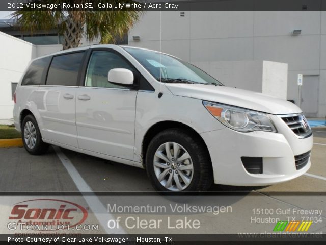 2012 Volkswagen Routan SE in Calla Lily White