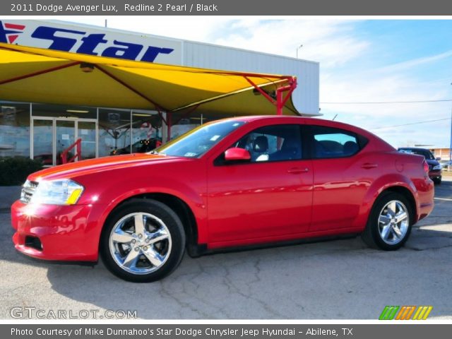 2011 Dodge Avenger Lux in Redline 2 Pearl