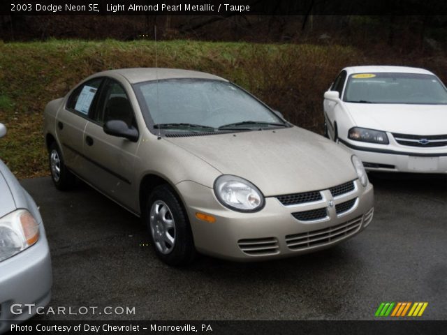 2003 Dodge Neon SE in Light Almond Pearl Metallic