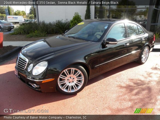 2008 Mercedes-Benz E 350 Sedan in Sienna Black Metallic