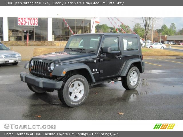 2008 Jeep Wrangler X 4x4 in Black