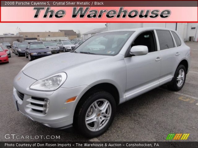 2008 Porsche Cayenne S in Crystal Silver Metallic