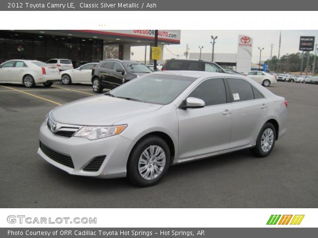 2012 Toyota Camry LE in Classic Silver Metallic