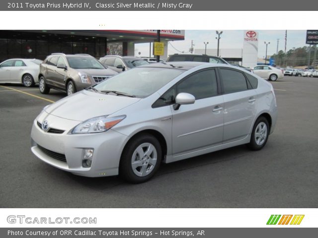 2011 Toyota Prius Hybrid IV in Classic Silver Metallic