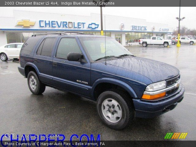 2003 Chevrolet Blazer LS 4x4 in Indigo Blue Metallic