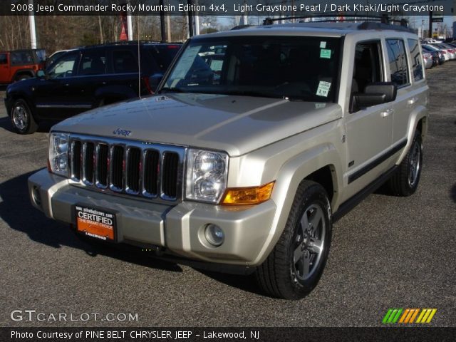 2008 Jeep Commander Rocky Mountain Edition 4x4 in Light Graystone Pearl