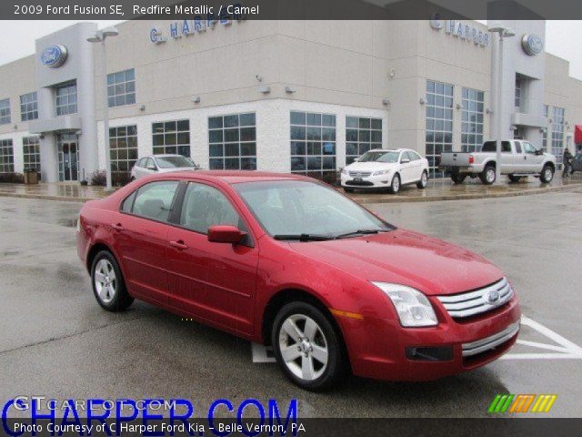 2009 Ford Fusion SE in Redfire Metallic