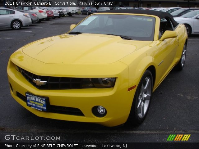 2011 Chevrolet Camaro LT Convertible in Rally Yellow