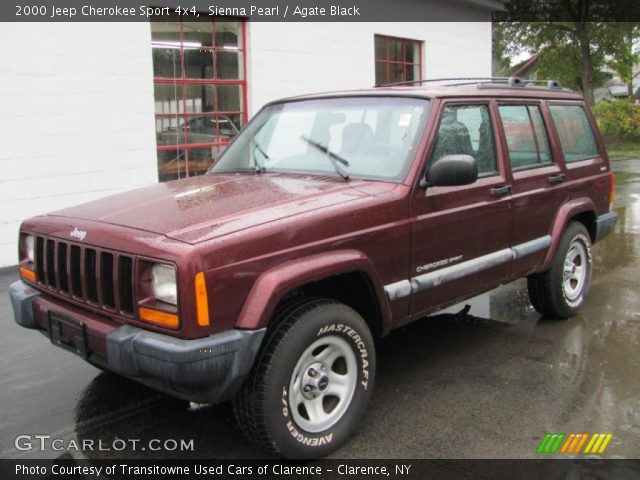 2000 Jeep Cherokee Sport 4x4 in Sienna Pearl