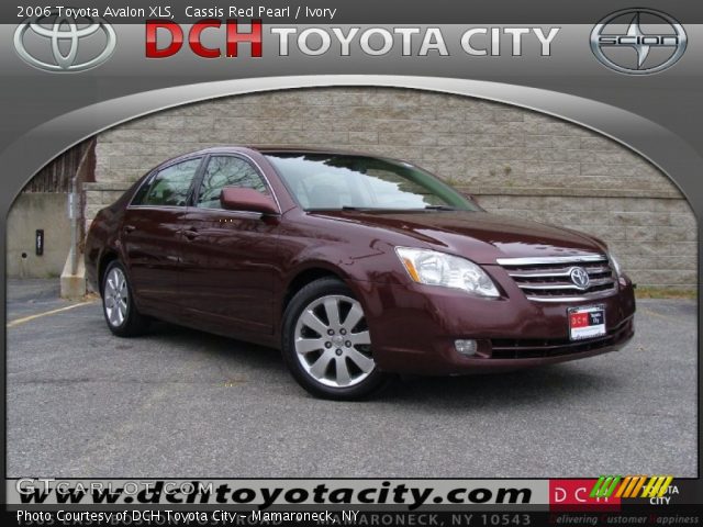 2006 Toyota Avalon XLS in Cassis Red Pearl
