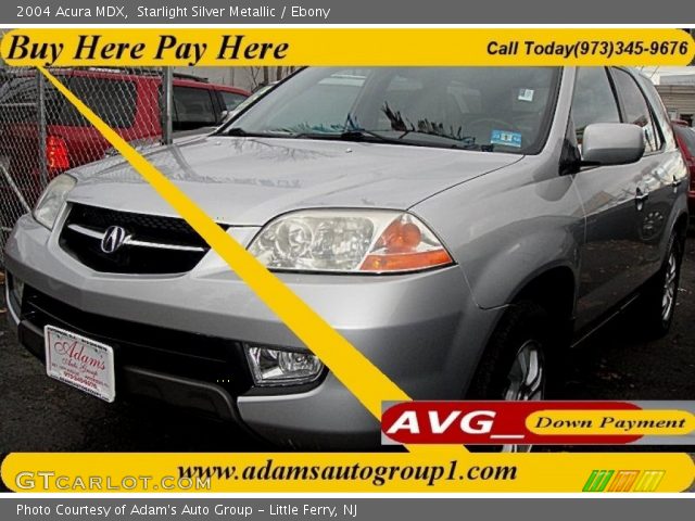 2004 Acura MDX  in Starlight Silver Metallic