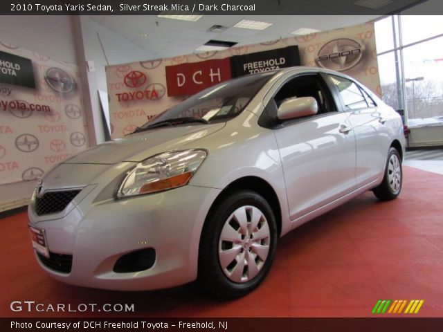 2010 Toyota Yaris Sedan in Silver Streak Mica