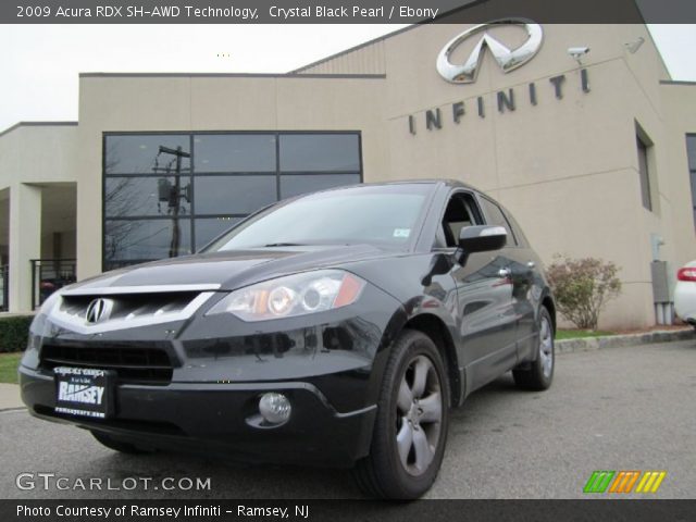 2009 Acura RDX SH-AWD Technology in Crystal Black Pearl