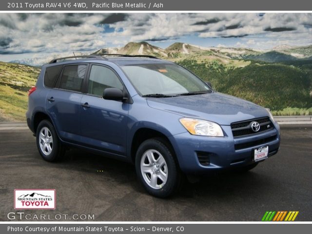 2011 Toyota RAV4 V6 4WD in Pacific Blue Metallic