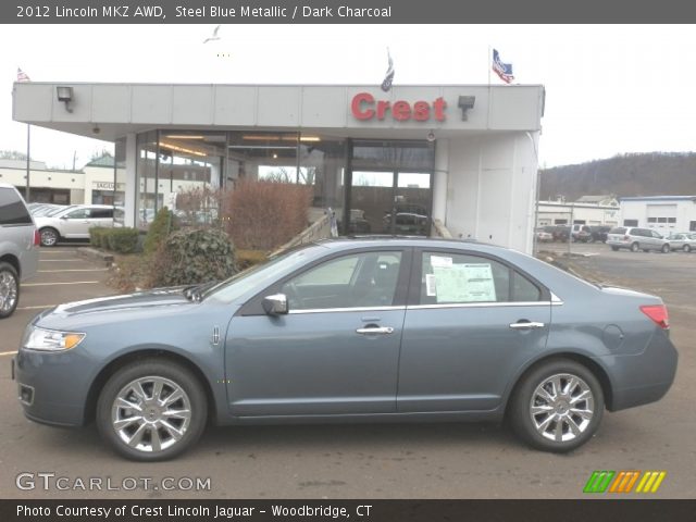 2012 Lincoln MKZ AWD in Steel Blue Metallic