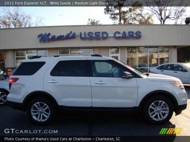 2011 Ford Explorer XLT in White Suede