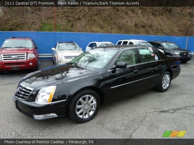 2011 Cadillac DTS Premium in Black Raven